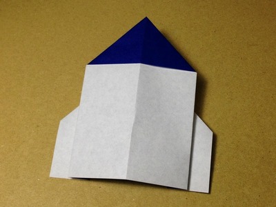 Origami Rocket. Easy for Children