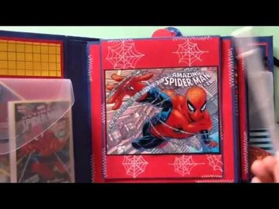SCRAPBOOK album Spiderman