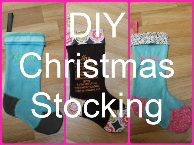 *Sewing DIY* Christmas Stocking