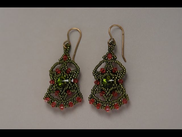 Sidonia's handmade jewelry - Bollywood earrings tutorial