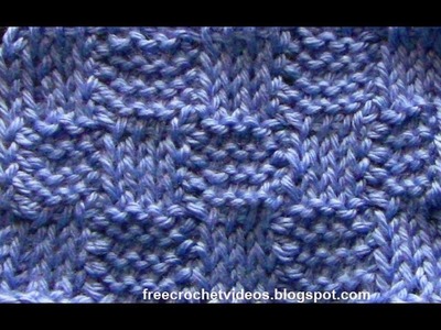 Tunisian Crochet: Basketweave Stitch