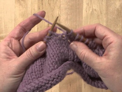 3 ways to knit a left leaning decrease