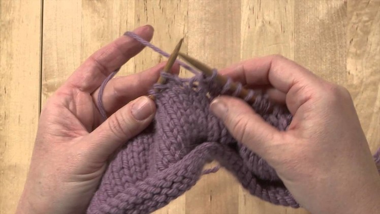 3 ways to knit a left leaning decrease