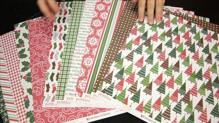 American Crafts - Welcome Christmas Scrapbook Collection