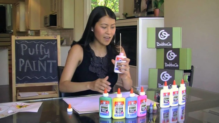 BabbaCo DIY: Make Your Own Puffy Paint