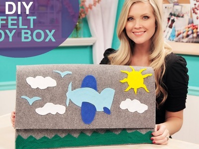 Baby Proof Felt Toy Box: The DIY Challenge on The Mom's View