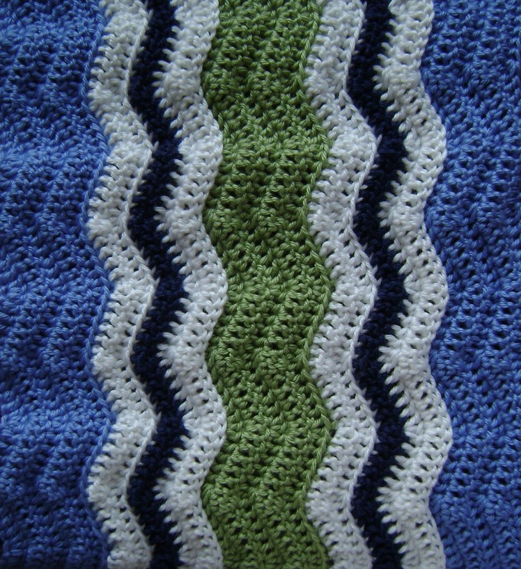 Crochet a Basic Chevron Design