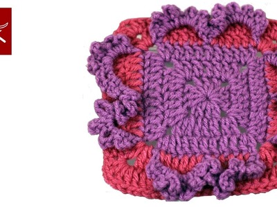 Crochet a Frilly Granny Square Crochet Geek