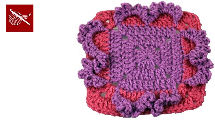 Crochet a Frilly Granny Square Crochet Geek