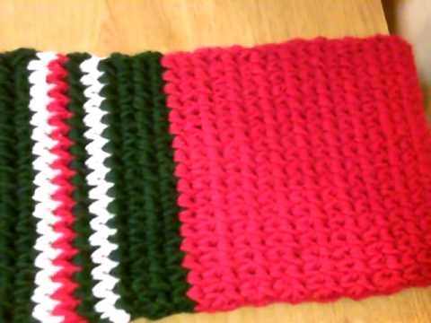 Crochet a scarf