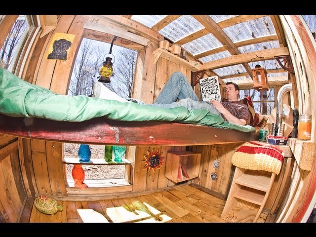 Decorate or Furnish your home these 32 WEIRD and FREE DIY Ideas (tiny house.cabin)