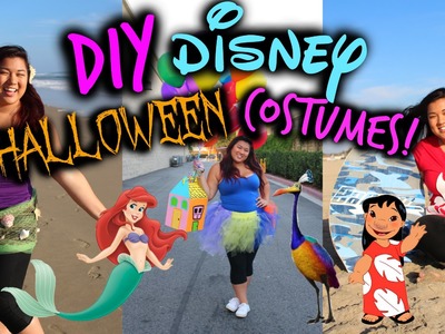 DIY Disney Halloween Costumes! Fast, Easy, & Cheap!