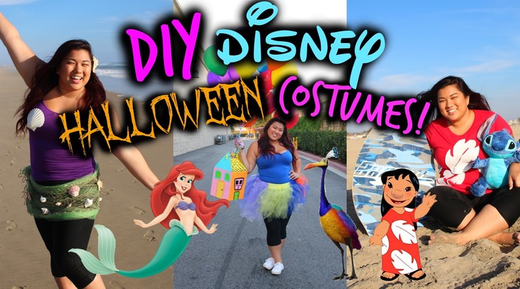 DIY Disney Halloween Costumes! Fast, Easy, & Cheap!