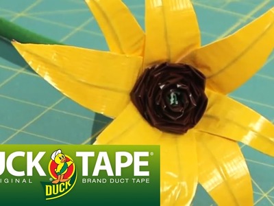 Duck Tape Craft Ideas: How to Make a Flower