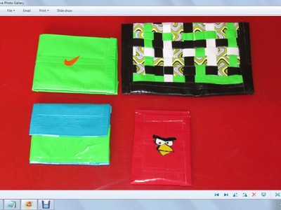 Duct Tape Wallet Giveaway Winner !!! (Duct Tape Crafts, Duct Tape Angry Birds, Duct Tape Contest)
