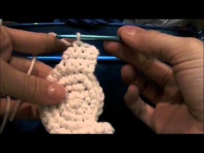 How to crochet a bunny applique