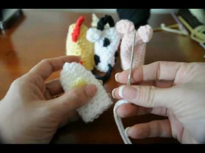 How to crochet lil' duck finger puppet