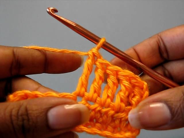 How to Crochet - The Triple. Treble Crochet Stitch (TR)
