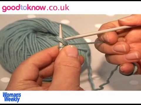 How To Knit: Casting on