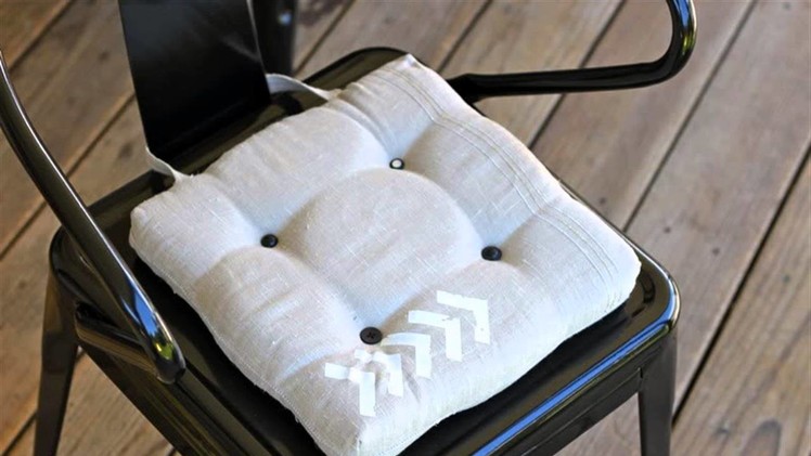 HOW TO : Make a Chair Seat Cushion
