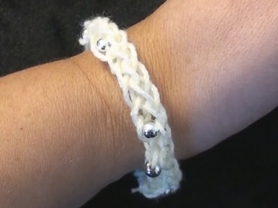 I-Cord Friendship Bracelet Crochet - Left Hand Crochet CrochetGeek