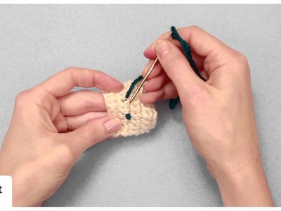 Needlework Finishing Technique: French Knot