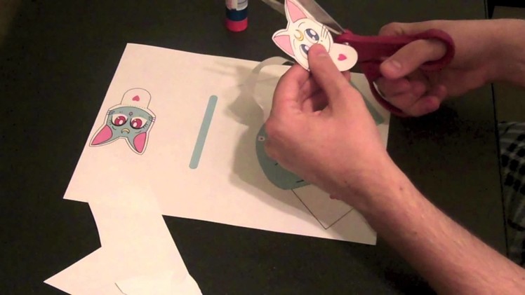 Papercraft - Sailor Moon Kitties