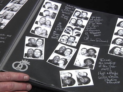 Say Cheese Photo Booth Rentals - What your scrapbook will look like