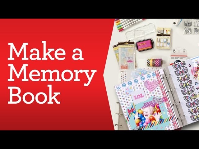 Scrapbooking Basics: Make a Memory Book