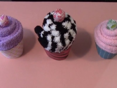 Simple Crafts: Cozy Sock Cupcake w.Rebsraggs episode 3