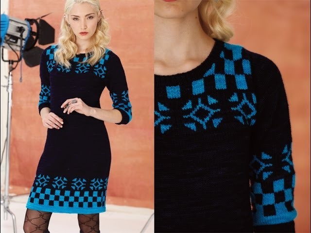 #11 Dress and Socks, Vogue Knitting Holiday 2013