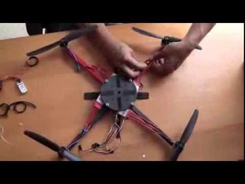 A DIY Quadcopter - Assembly - simple, cheap and easy.