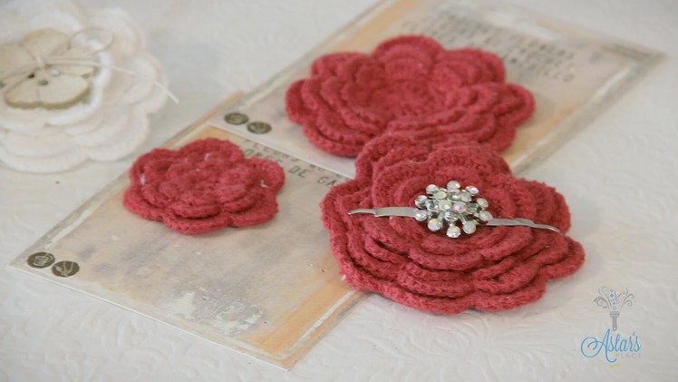 Arts & Crafts Tutorial: How to make a Doiley Brooch
