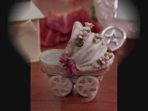 Capodimonte Pink Baby Favors by ExclusiveMoonlight.com