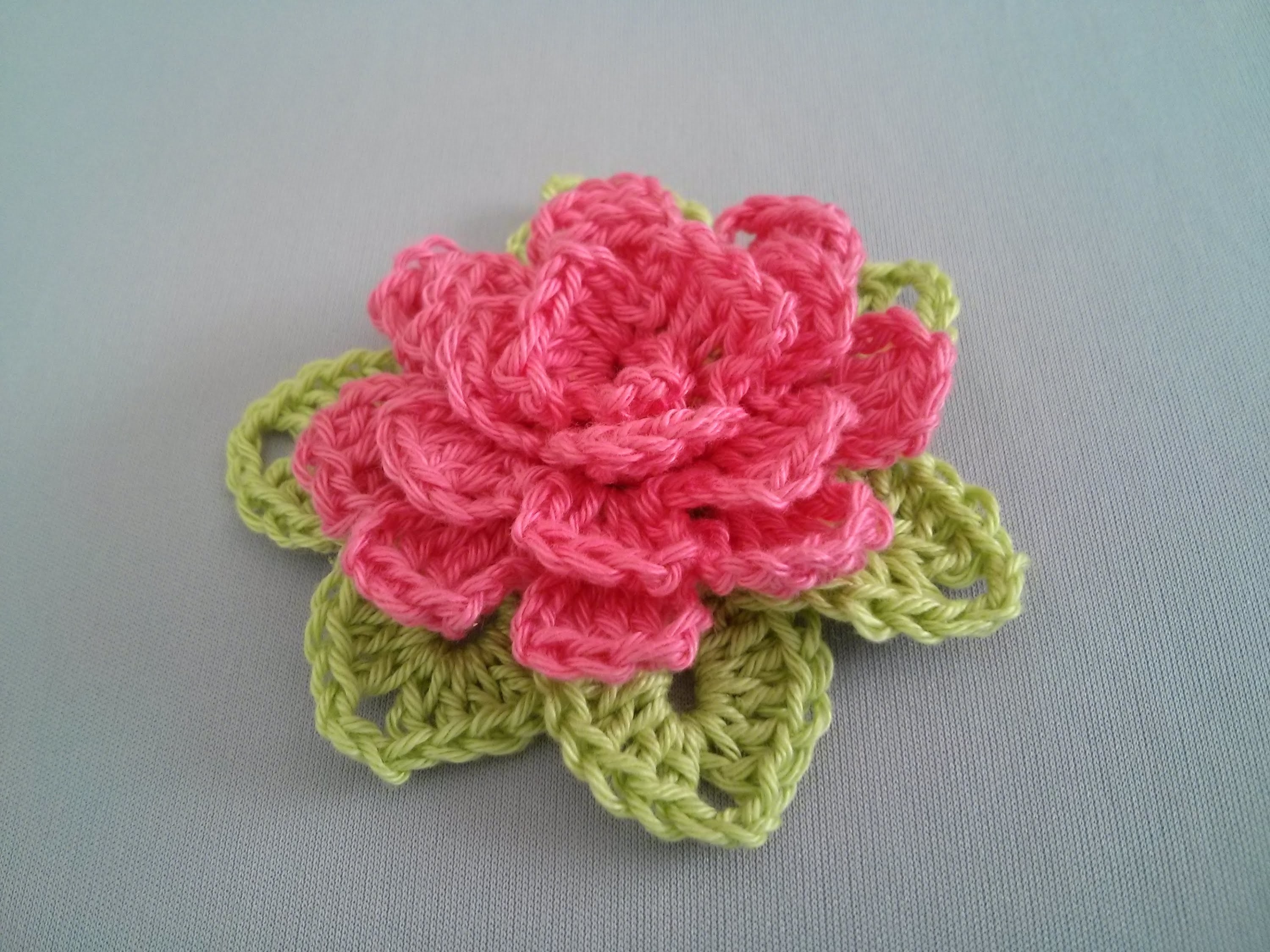Crochet flower 10