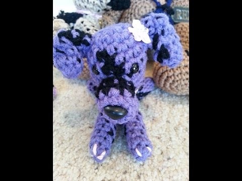 Crochet Quick and Easy Beginner Amigurumi Puppy Dogs DIY Tutorial