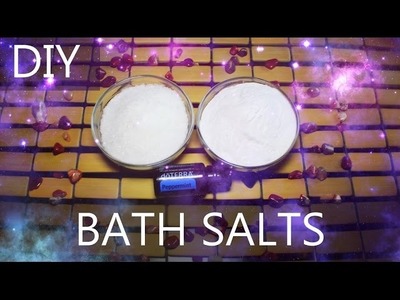 DIY Bath Salts Using DoTerra Peppermint Oil | Featuring Sabrina Stoven
