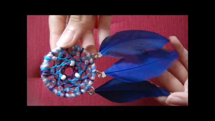 ❤ DIY- Easy & Simple on How To Make Dreamcatcher Earring ( Part 2 ) ❤