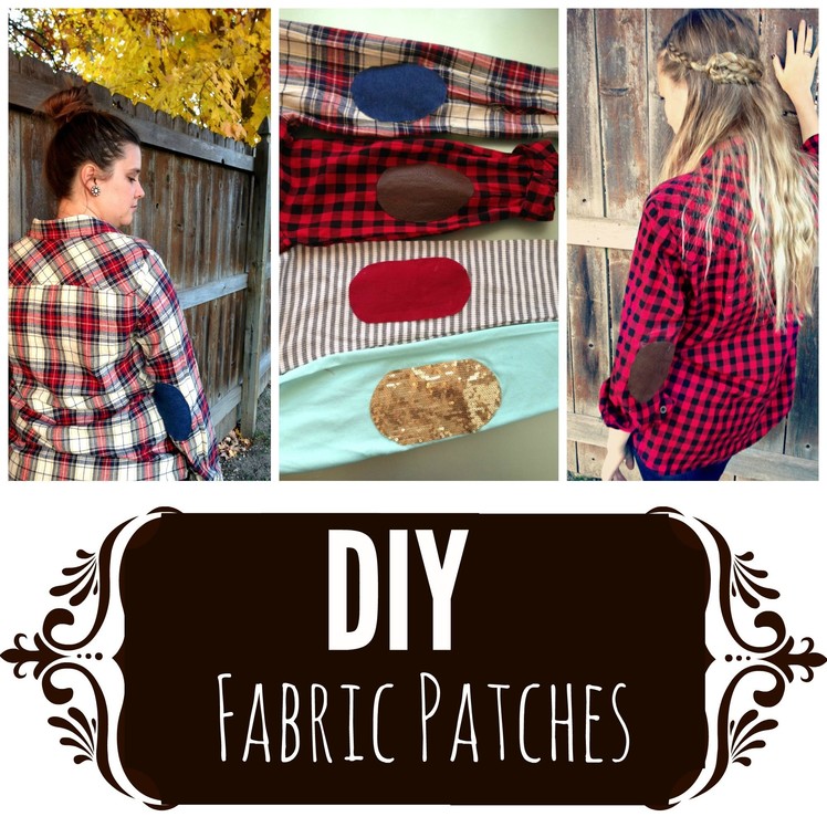 DIY Fabric Patches | Owlbeteen