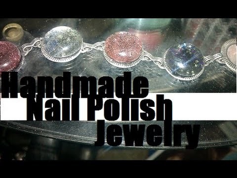 DIY: Handmade Nail Polish Jewelry Design & How To Inspiration