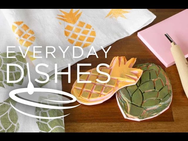 DIY HOMEMADE RUBBER STAMPS