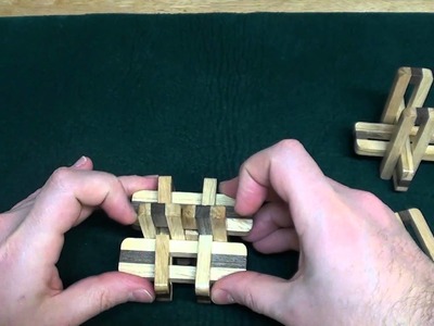 DIY Kongming Wooden Lock Educational Assembly Puzzle Toy Circle Tutorial