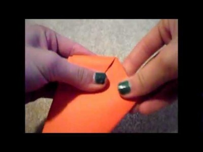 DIY 'Louis Tomlinson' Paper Carrot :)