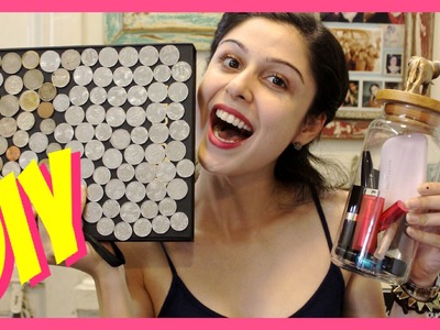 DIY|| Makeup Storage & Organization Ideas!!!