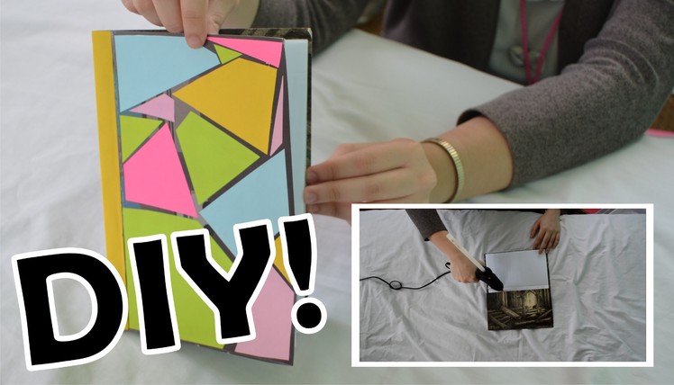 DIY Paper Notebook! Easy, Fast, Recycled!
