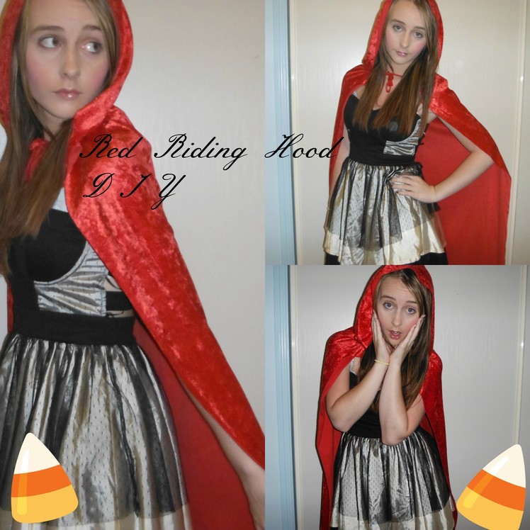 DIY Red Riding Hood Halloween Costume