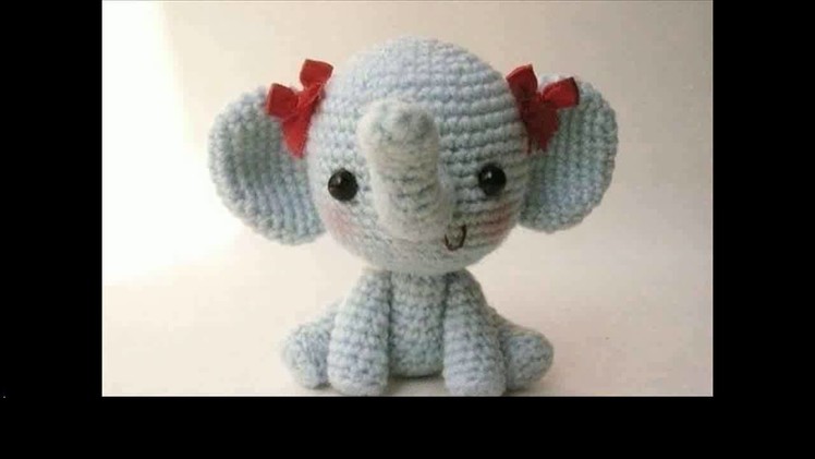 Easy crochet elephant projects