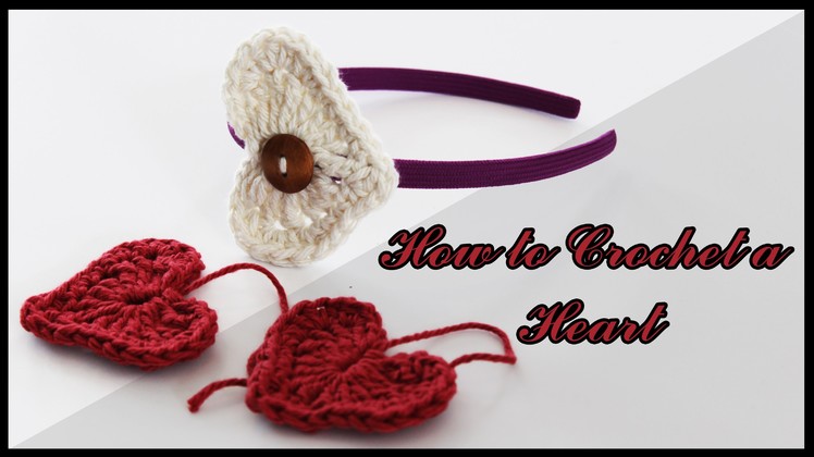 Easy DIY Crochet Heart