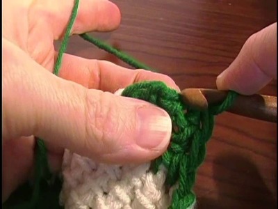 Entrelac Crochet Blanket, Part 17, corner 2