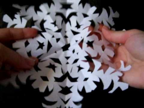 How To: Beautiful DIY Paper Snowflakes